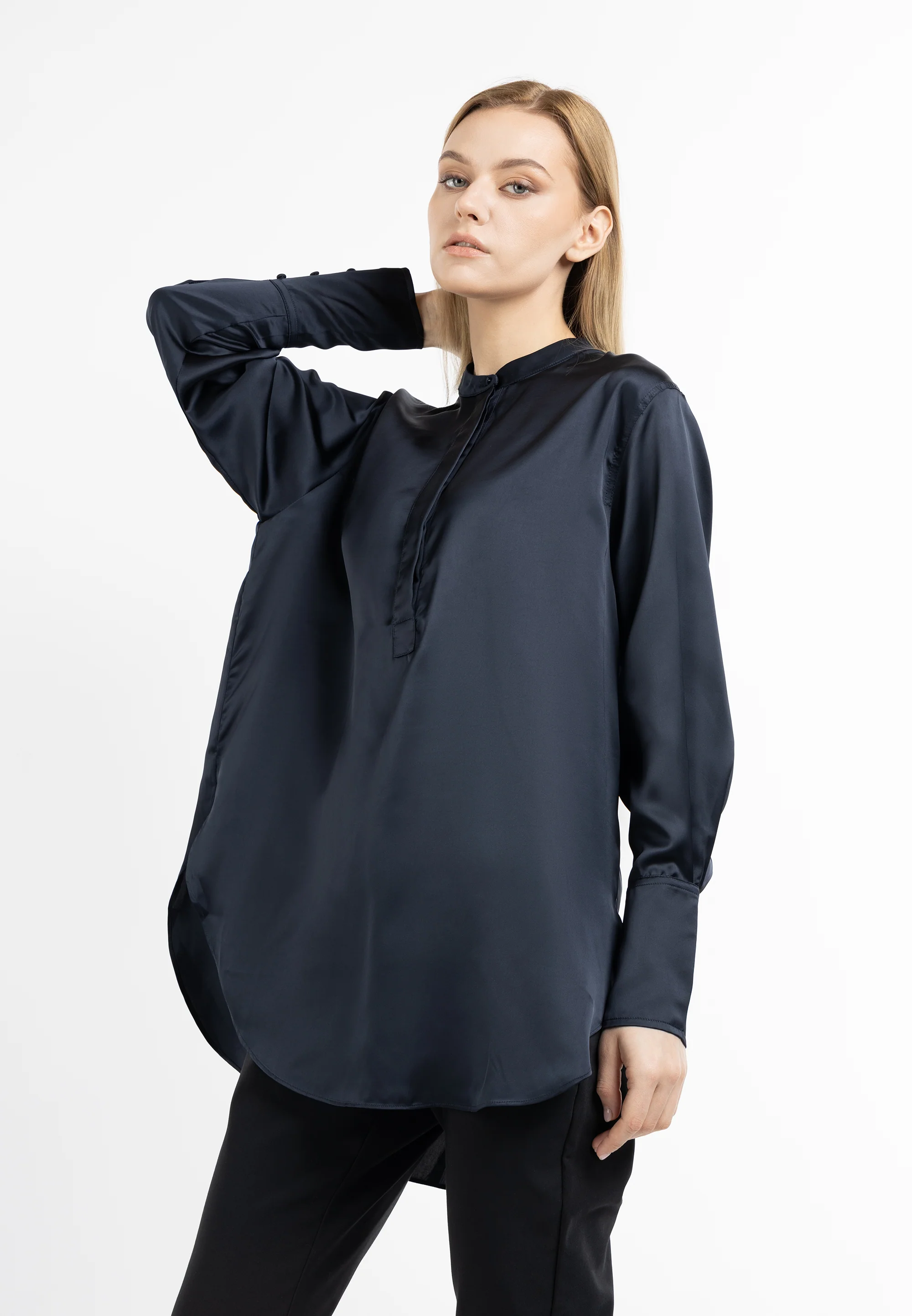 DreiMaster Klassik Women's Long Sleeve Blouse - Image 13