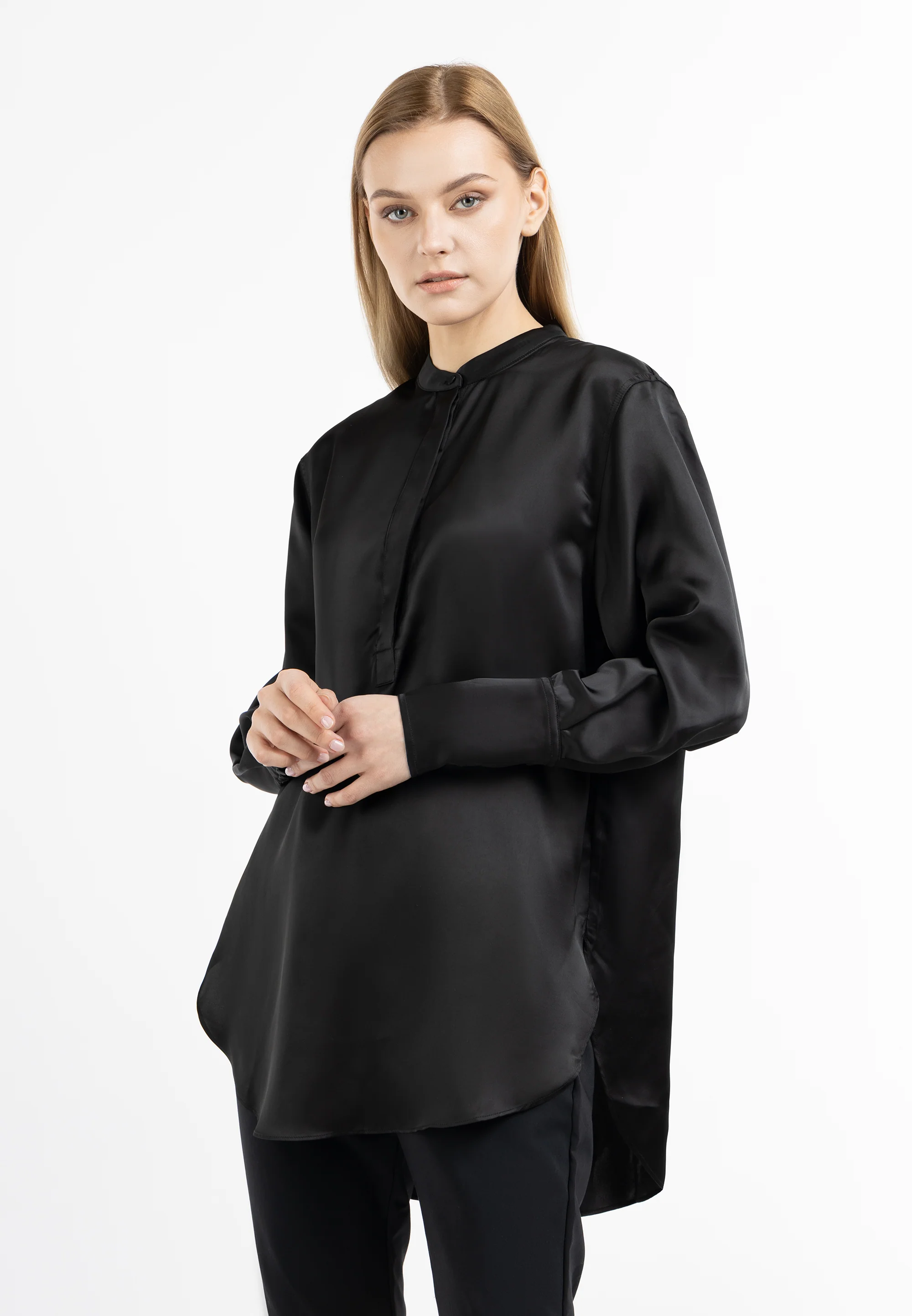 DreiMaster Klassik Women's Long Sleeve Blouse - Image 3