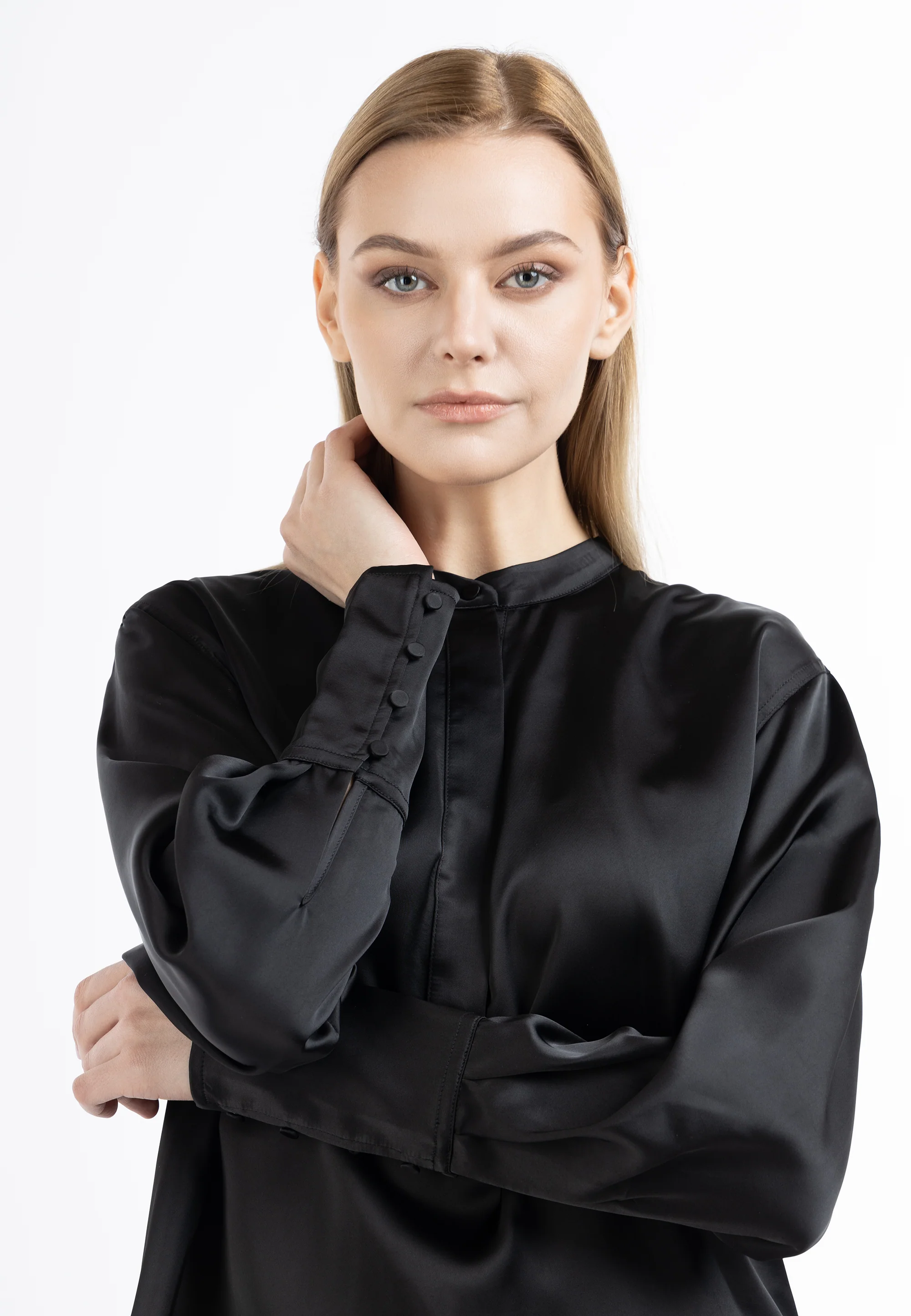 DreiMaster Klassik Women's Long Sleeve Blouse - Image 5