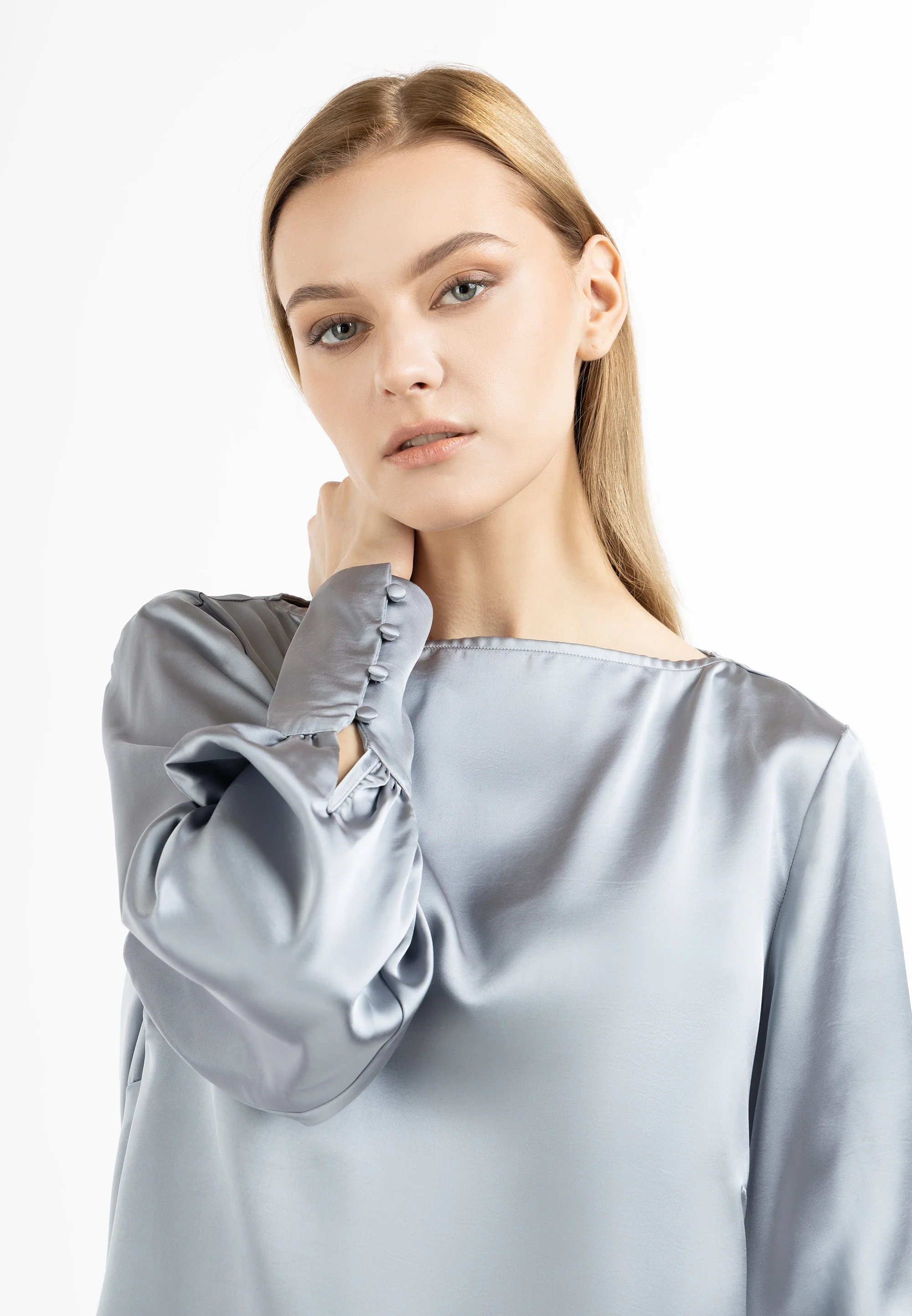 DreiMaster Klassik Women's Long Sleeve Blouse - Image 10