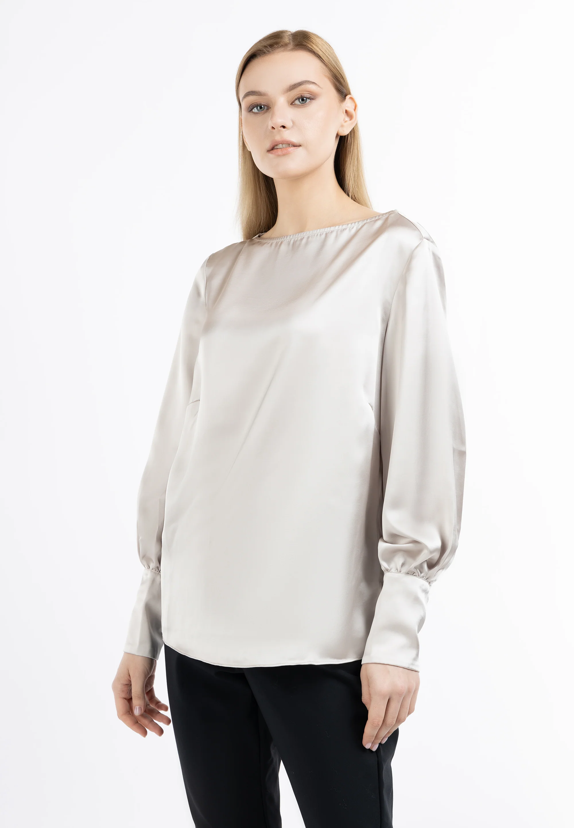 DreiMaster Klassik Women's Long Sleeve Blouse - Image 13