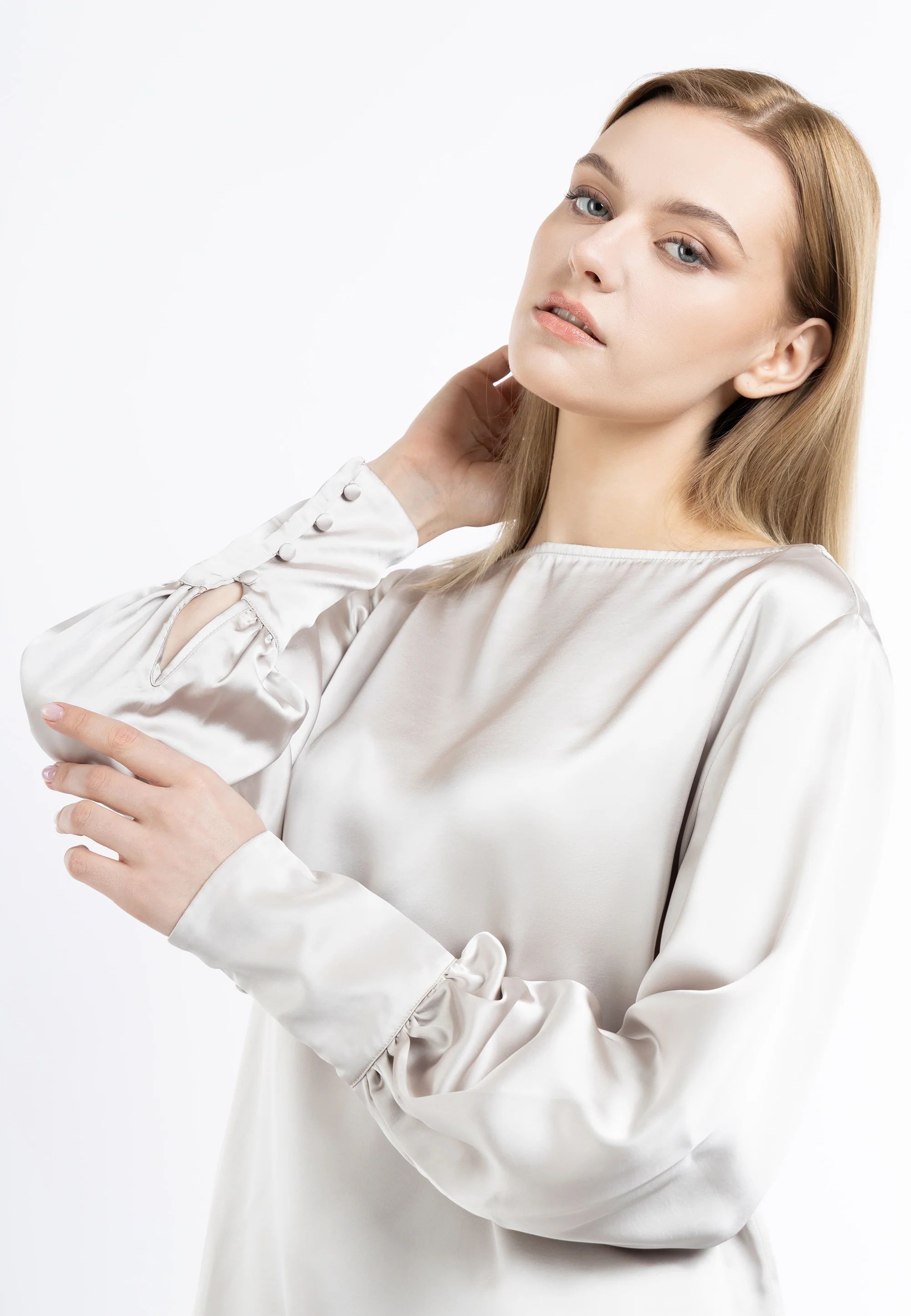 DreiMaster Klassik Women's Long Sleeve Blouse - Image 15