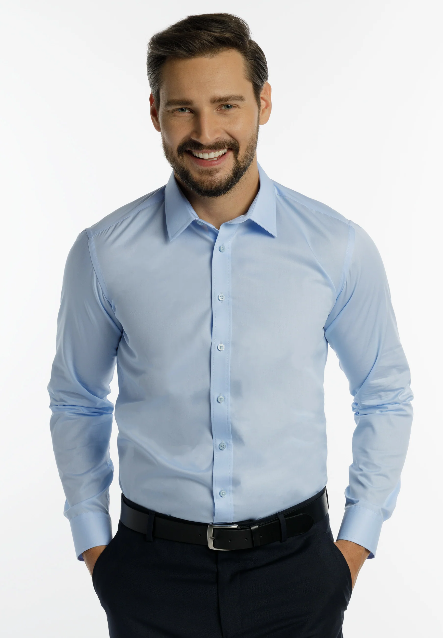 DreiMaster Klassik Men's Business Shirt - Image 9