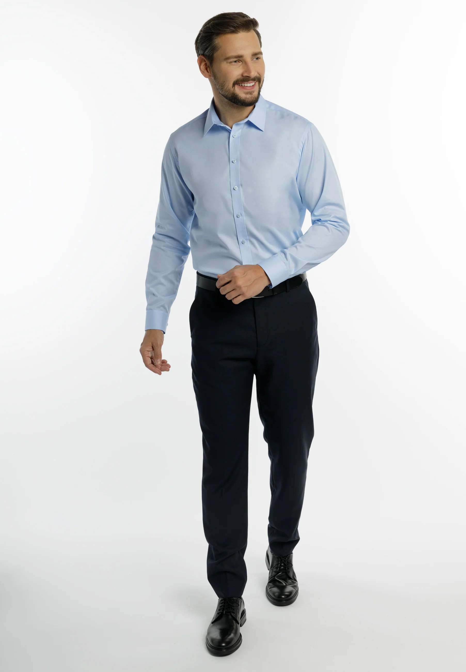 DreiMaster Klassik Men's Fashionable Business Shirt - Image 7