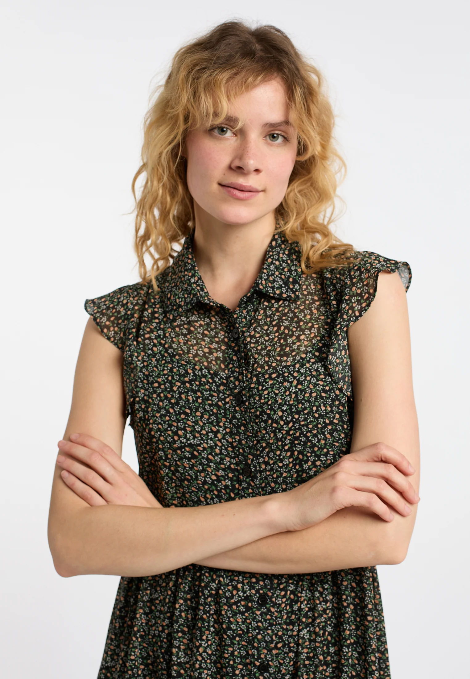 DreiMaster Vintage Women's Blouse Dress - Image 5