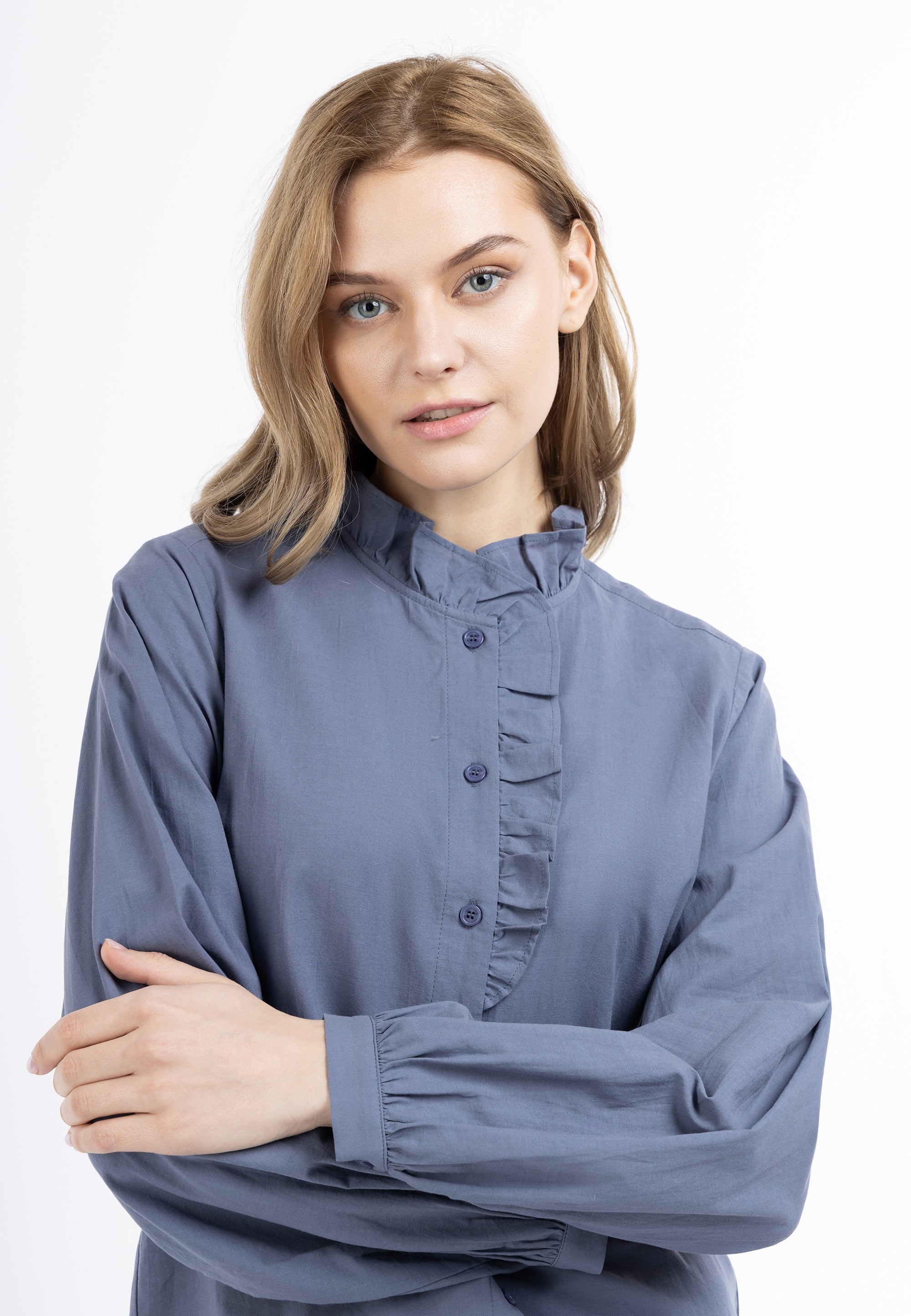 DreiMaster Vintage Women's Long Sleeve Blouse - Image 10