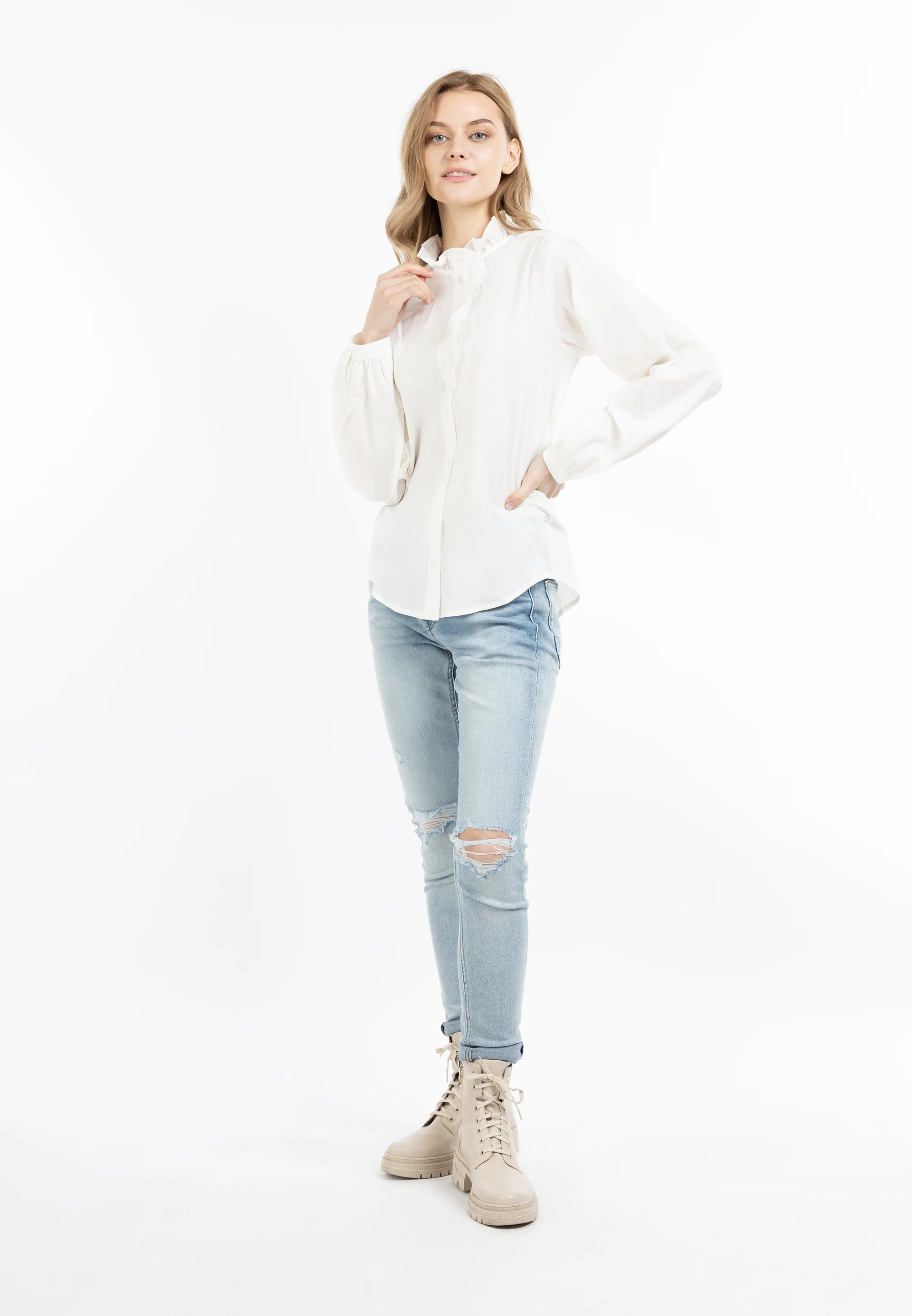 DreiMaster Vintage Women's Long Sleeve Blouse - Image 11