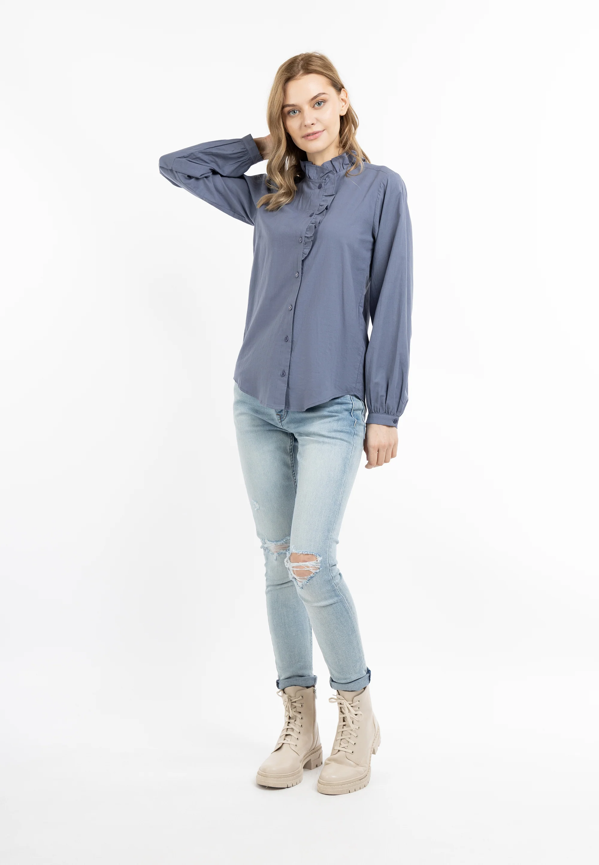 DreiMaster Vintage Women's Long Sleeve Blouse - Image 6