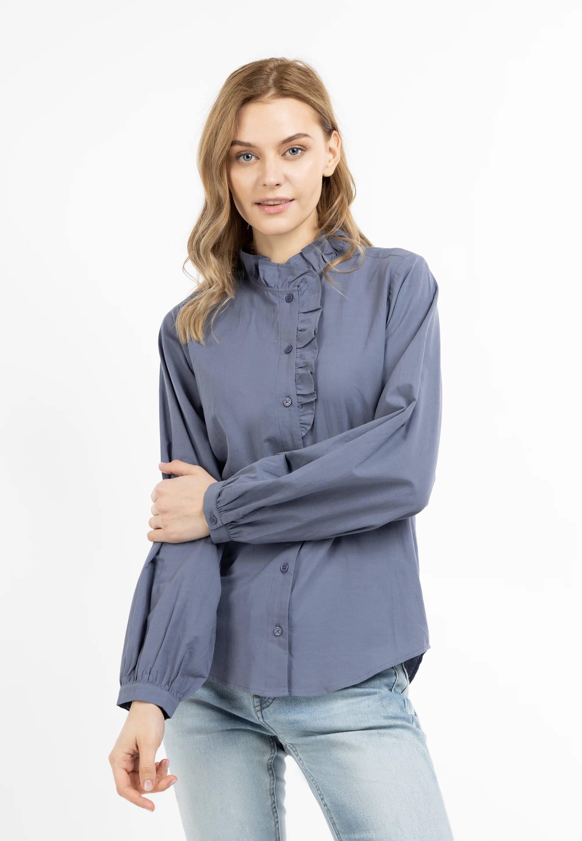 DreiMaster Vintage Women's Long Sleeve Blouse - Image 8