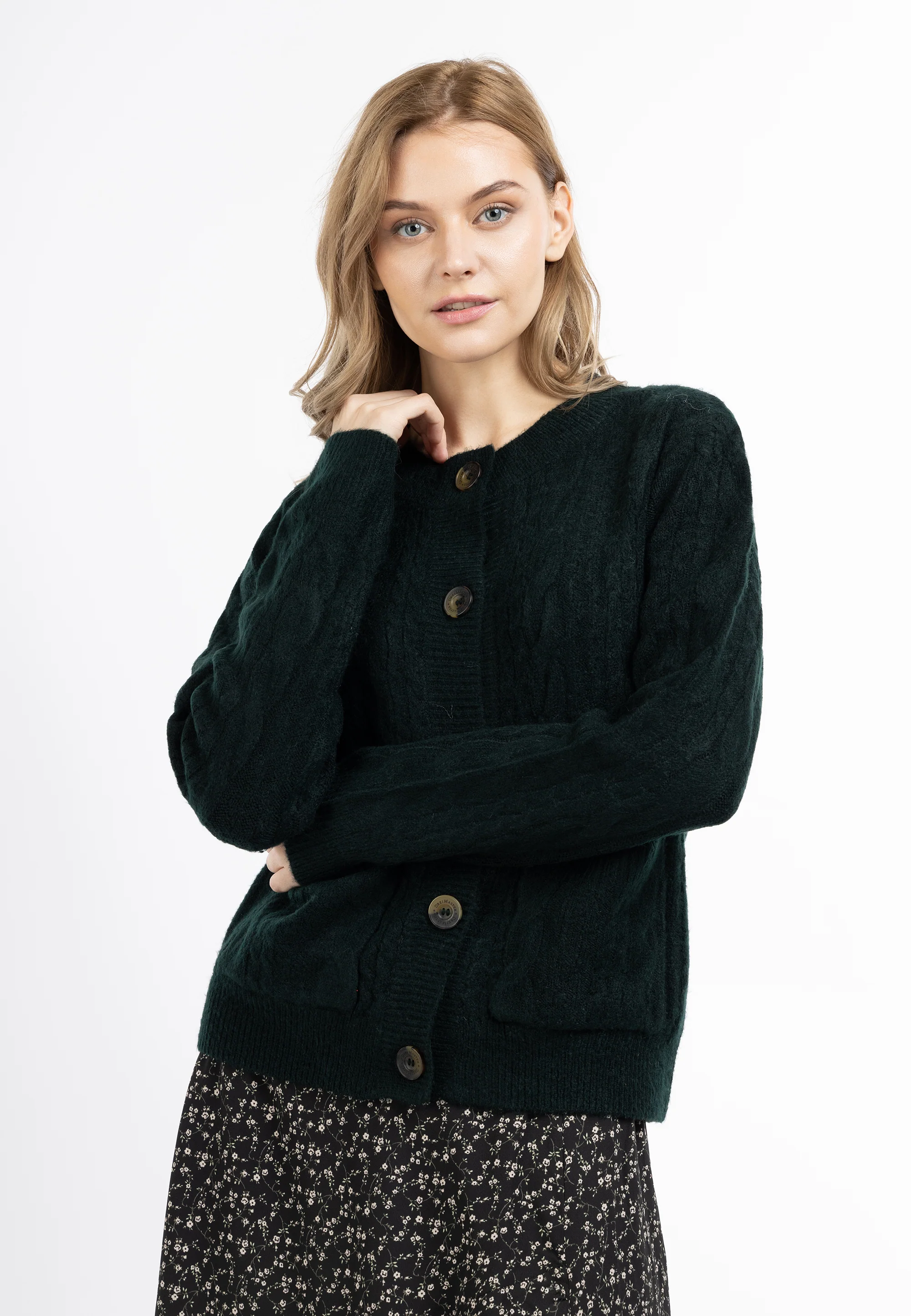 DreiMaster Vintage Women's Cardigan With Button - Image 13