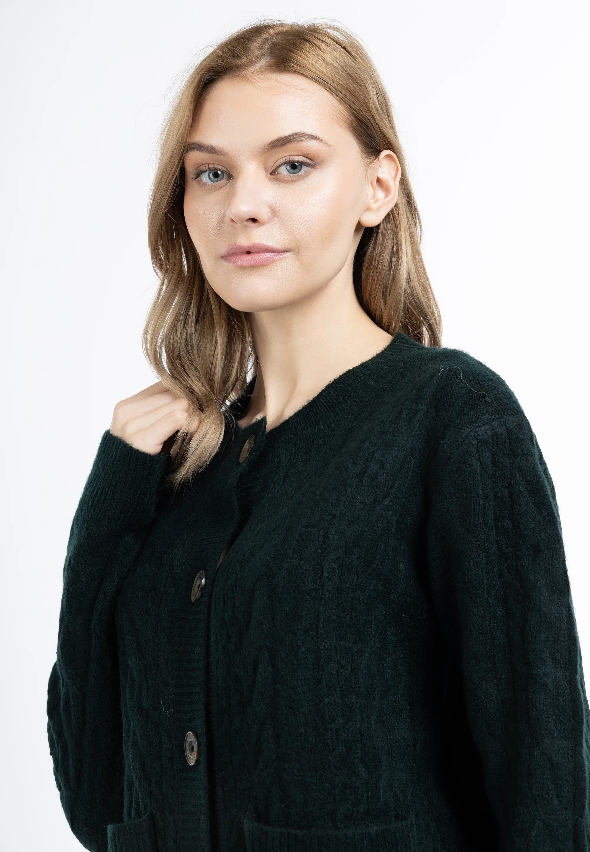 DreiMaster Vintage Women's Cardigan With Button - Image 15