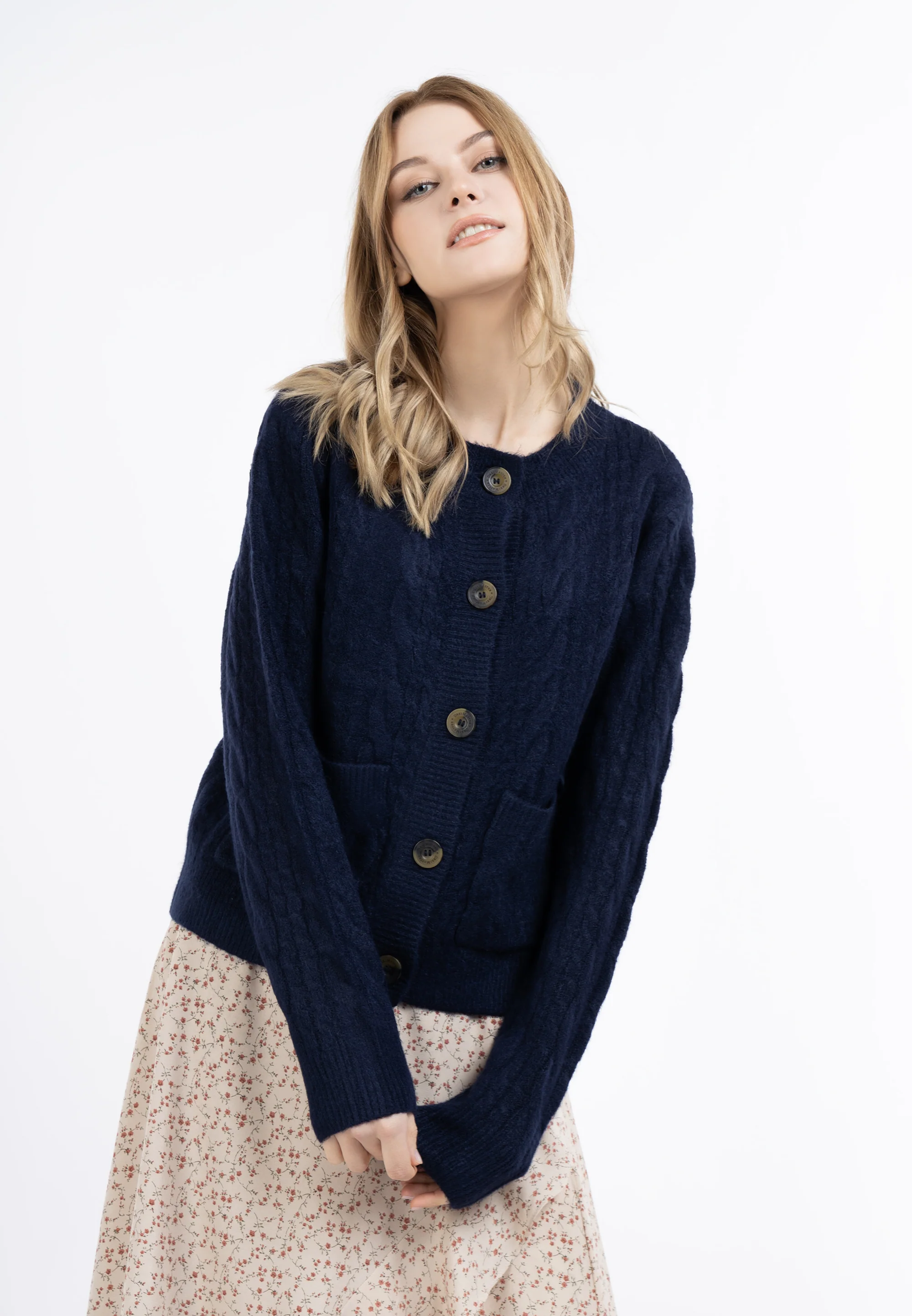 DreiMaster Vintage Women's Cardigan With Button - Image 18
