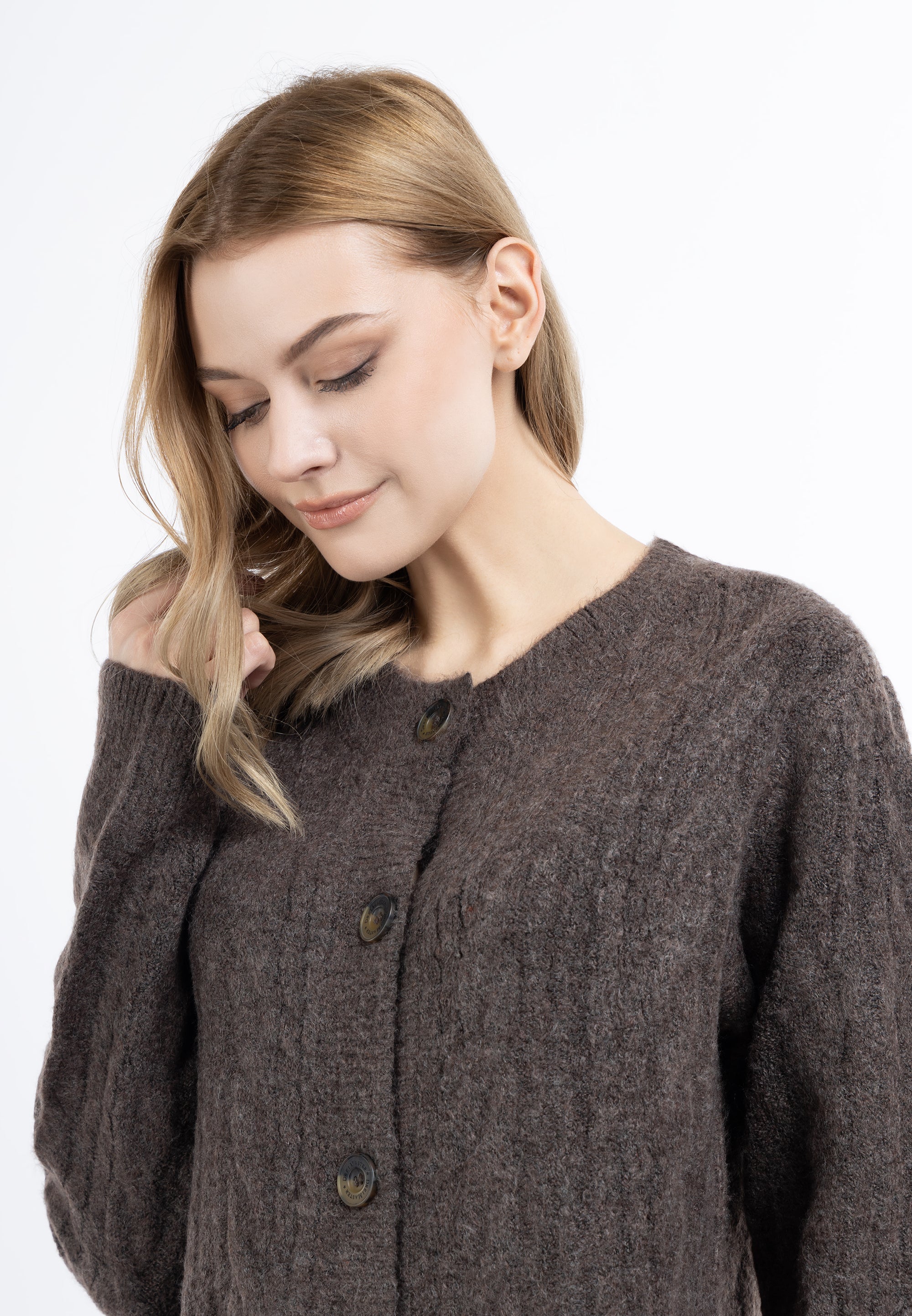 DreiMaster Vintage Women's Cardigan With Button - Image 10