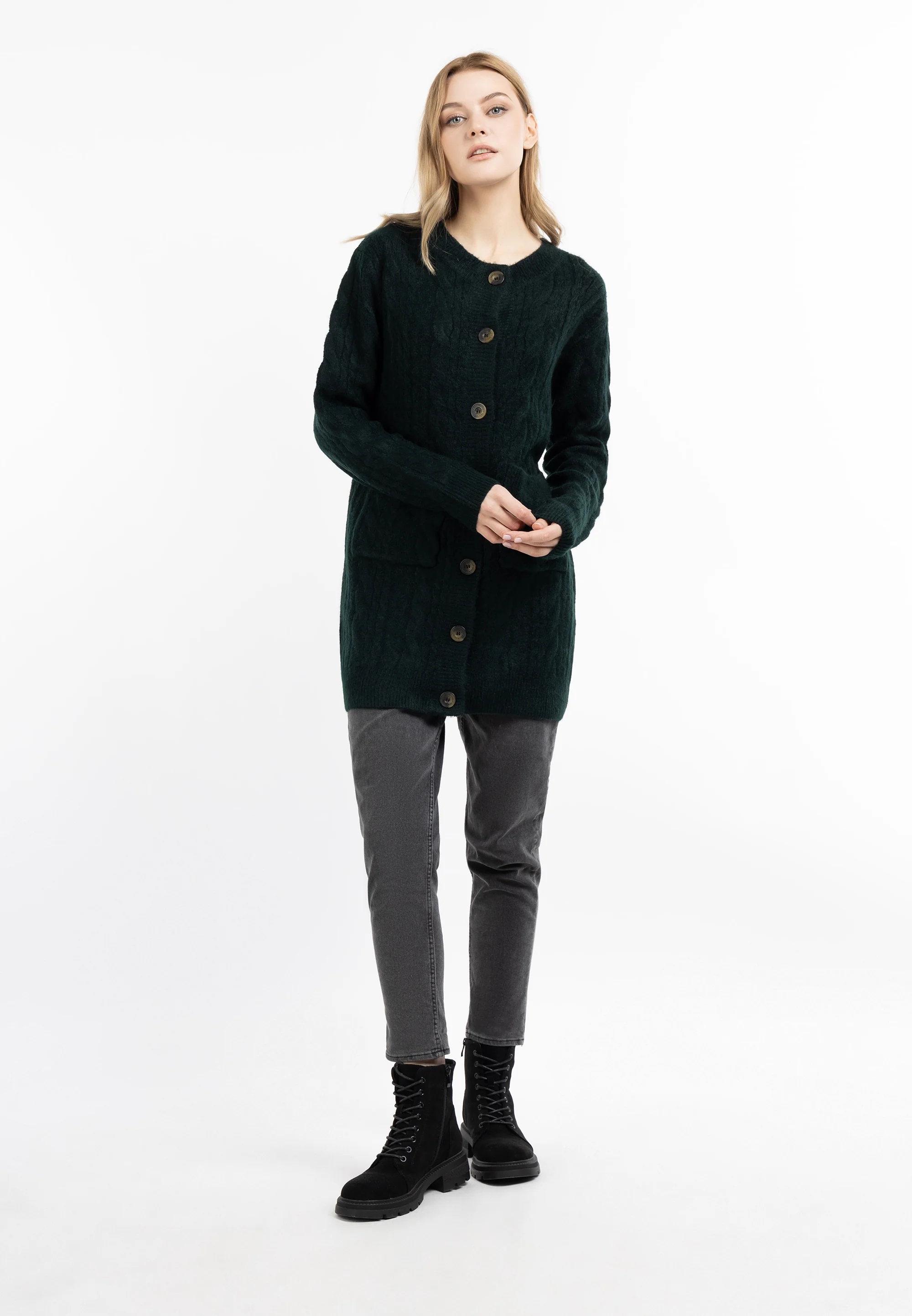 DreiMaster Vintage Women's Cardigan With Button - Image 11