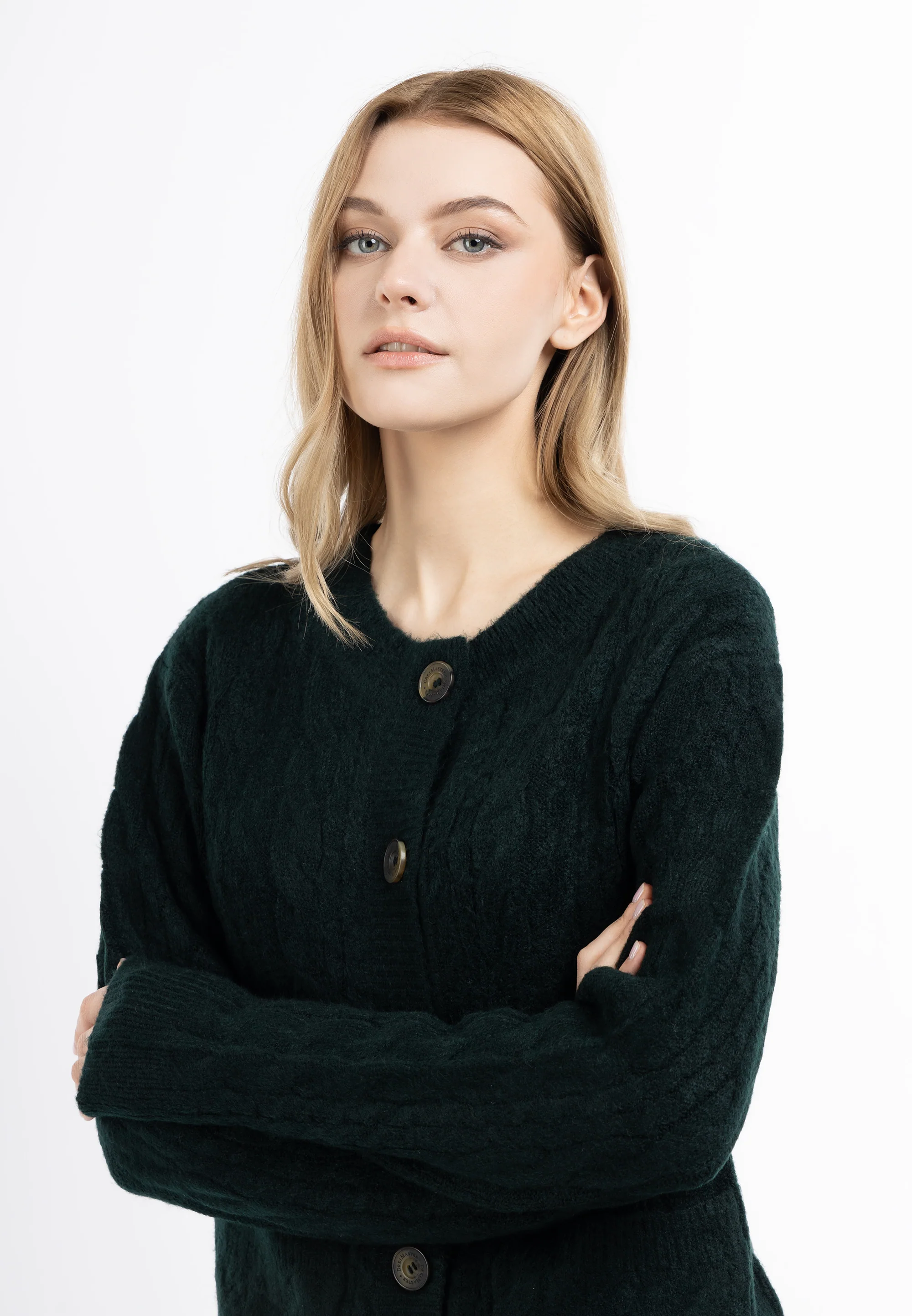 DreiMaster Vintage Women's Cardigan With Button - Image 15