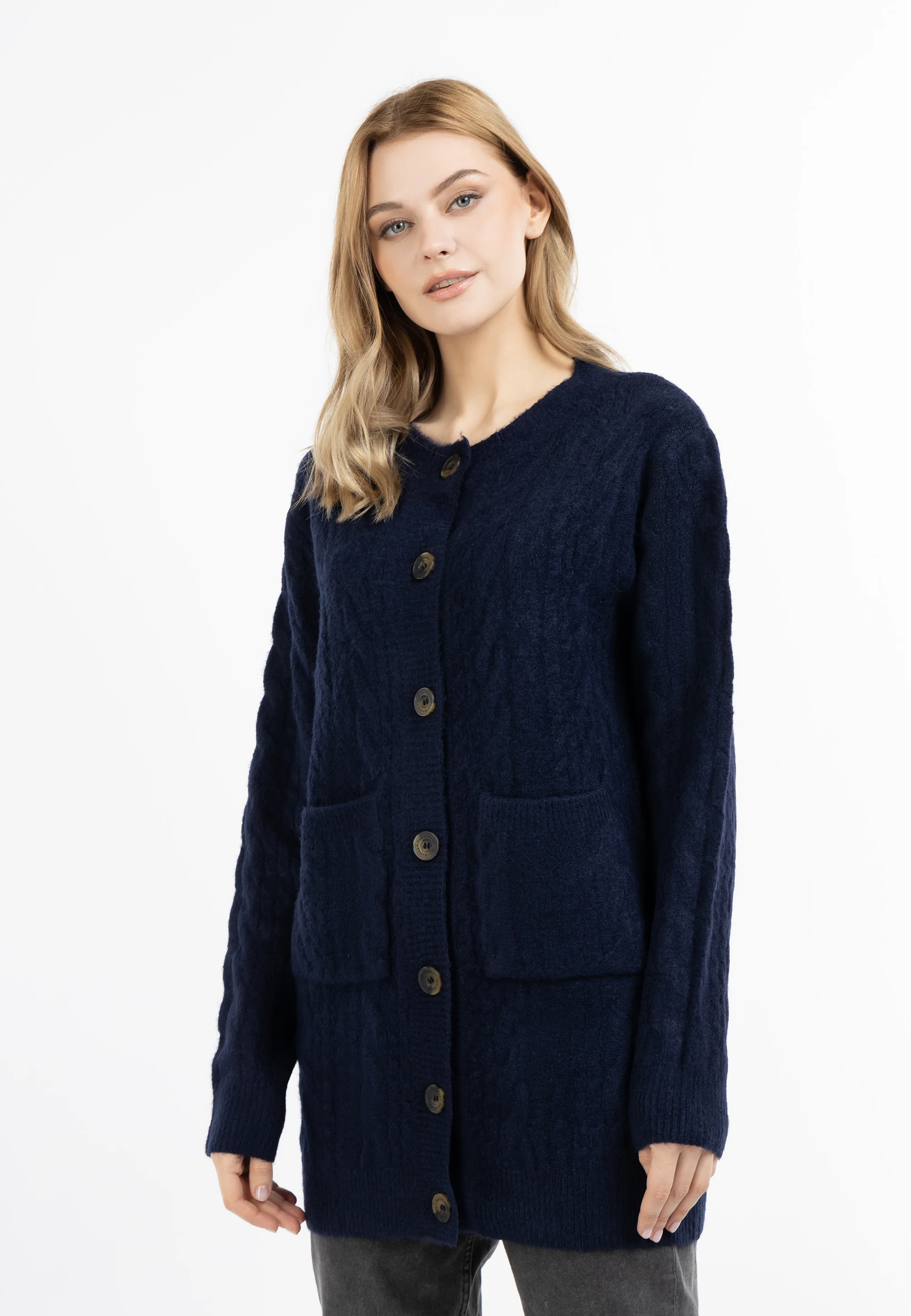 DreiMaster Vintage Women's Cardigan With Button - Image 18