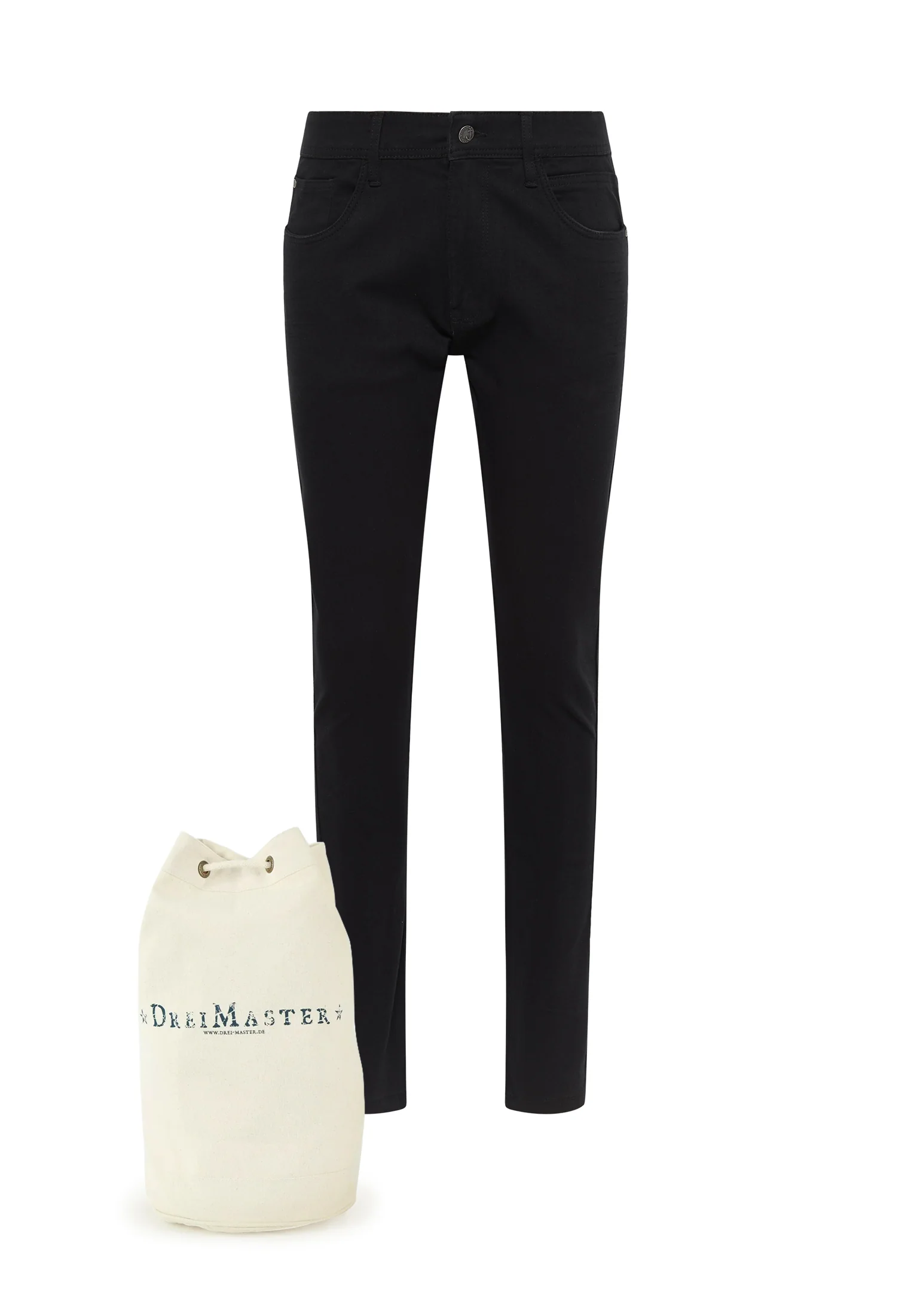 DreiMaster Maritim Men's Jeans + Shopping Bag Set - Image 7